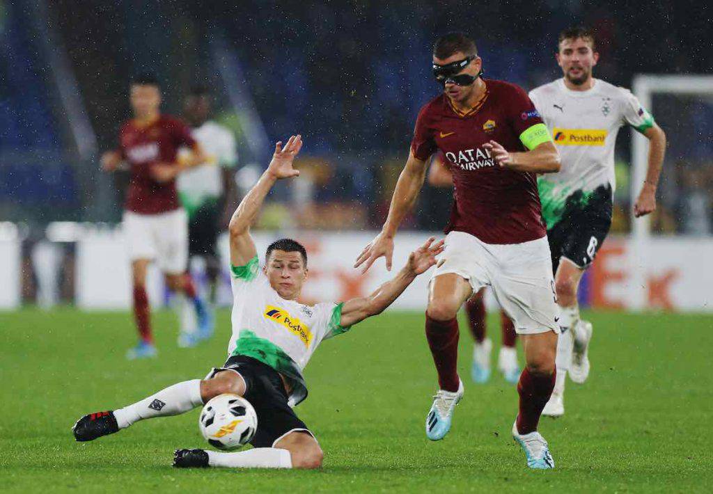 Roma, Dzeko sbotta sul rigore nel finale