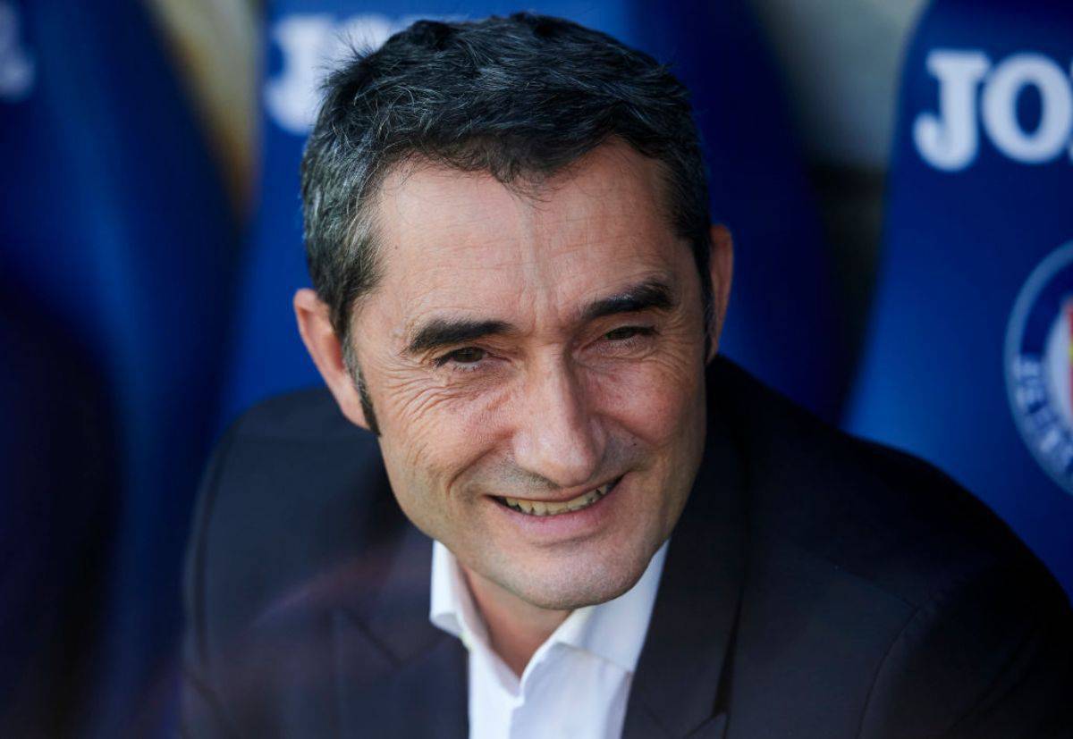 Ernesto Valverde parla di Barcellona-Inter