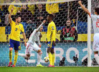 Qualificazioni Euro 2020, Spagna pari in extremis in Svezia. Bosnia quasi fuori