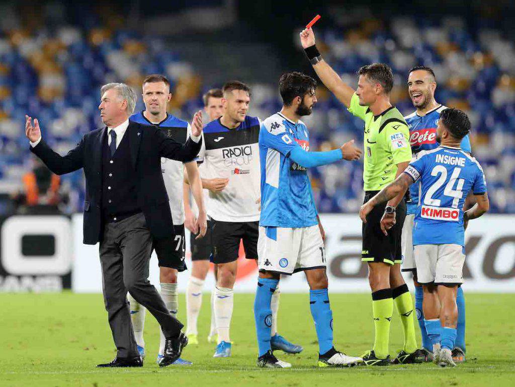 Napoli-Atalanta finisce in Parlamento