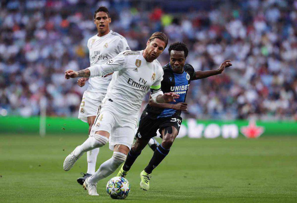 Il Real soffre in Champions League contro il Brugge