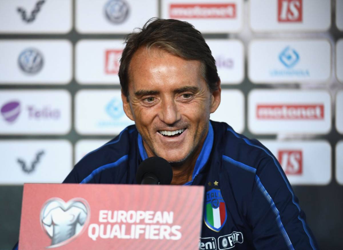 Roberto Mancini conferenza stampa