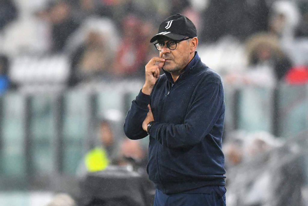 Sarri nel post partita contro il Genoa