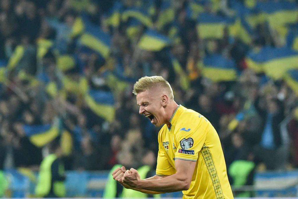 Zinchenko si esalta dopo la qualificazione ucraina