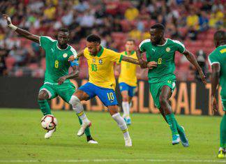 Brasile-Senegal 1-1 in amichevole