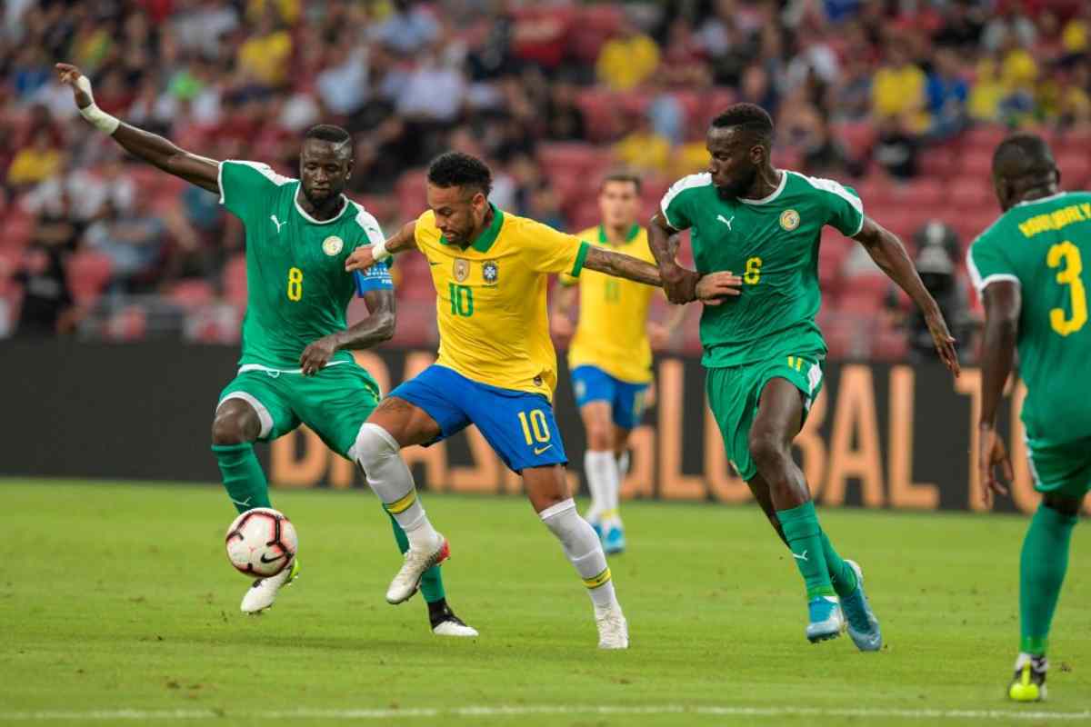 Brasile-Senegal 1-1 in amichevole