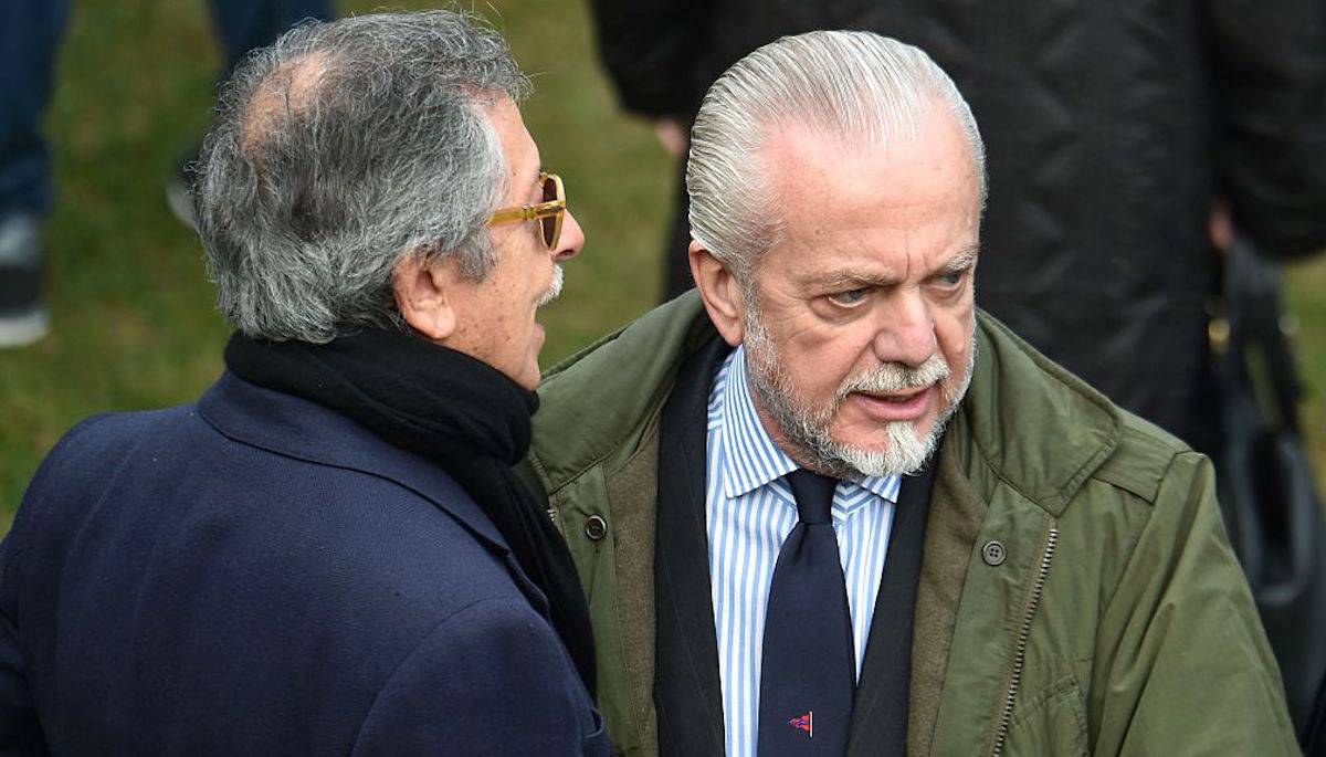 Serie A, calciatori in quarantena: litigio tra Cellino e De Laurentiis