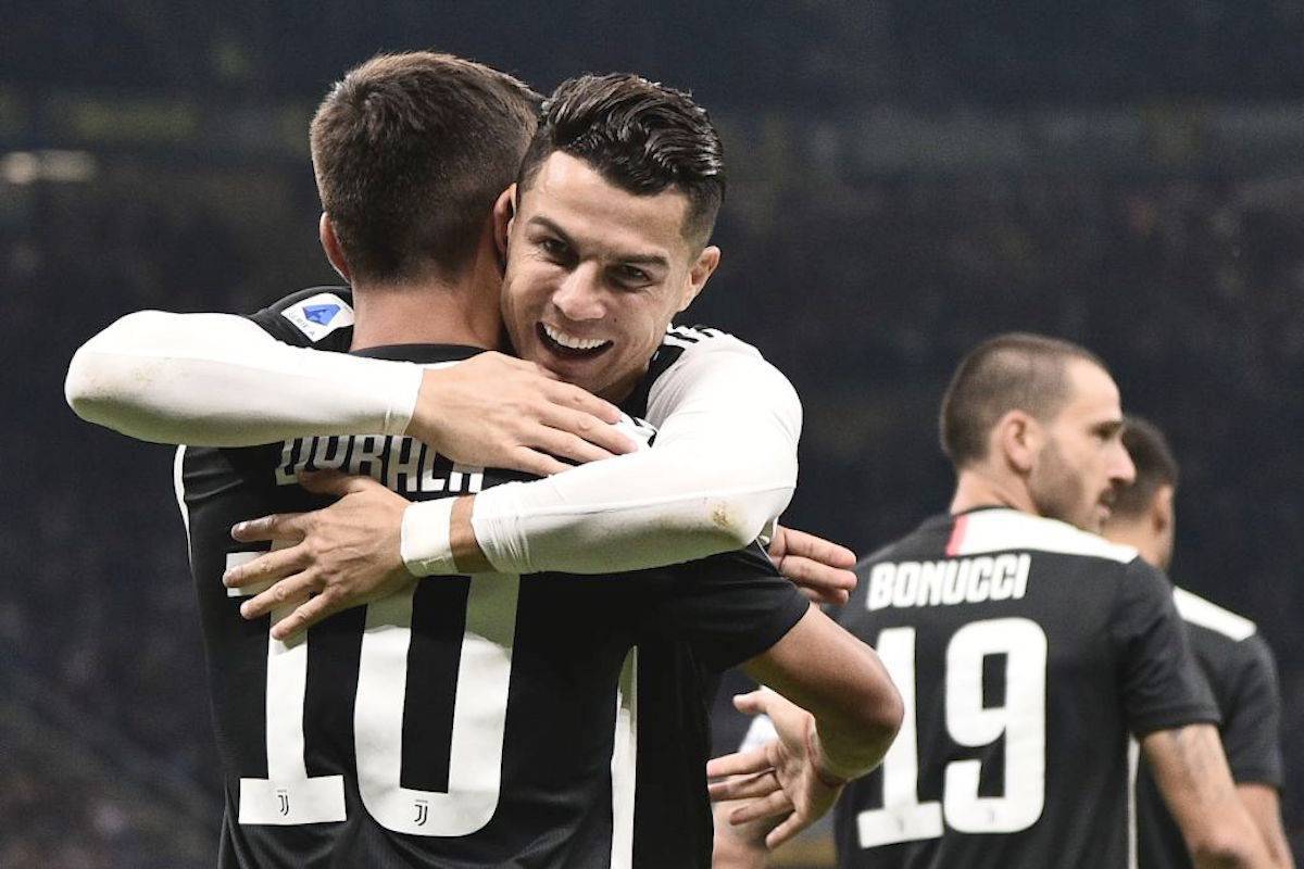 Dybala con Ronaldo