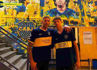 Passione Boca Juniors, Materazzi e suo figlio si tatuano lo stemma Xeneizes