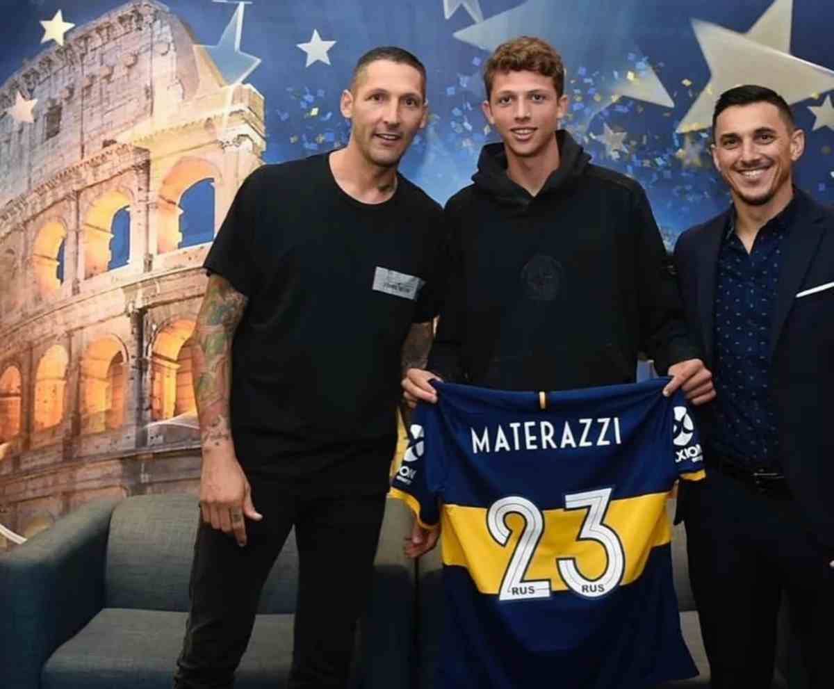 Passione Boca Juniors, Materazzi e suo figlio si tatuano lo stemma Xeneizes