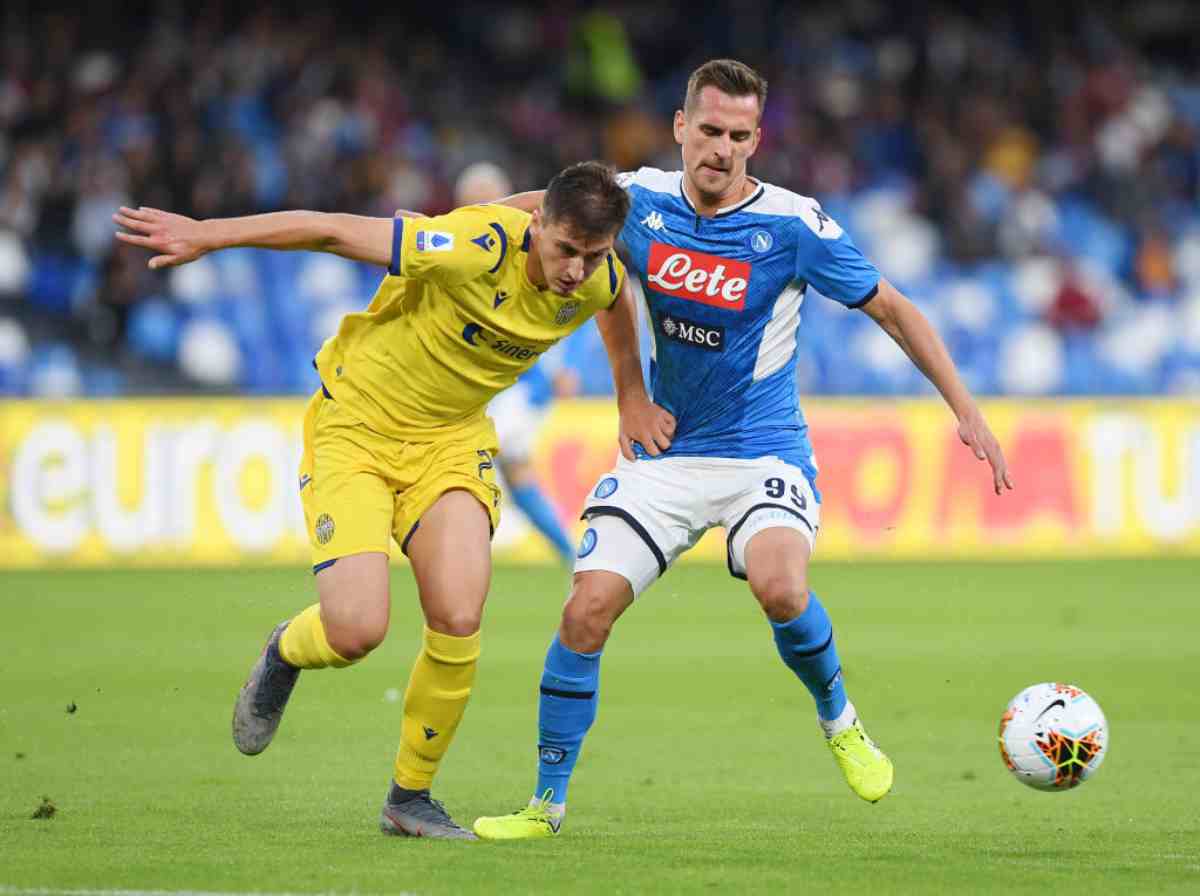 Napoli-Verona, 8.a giornata Serie A