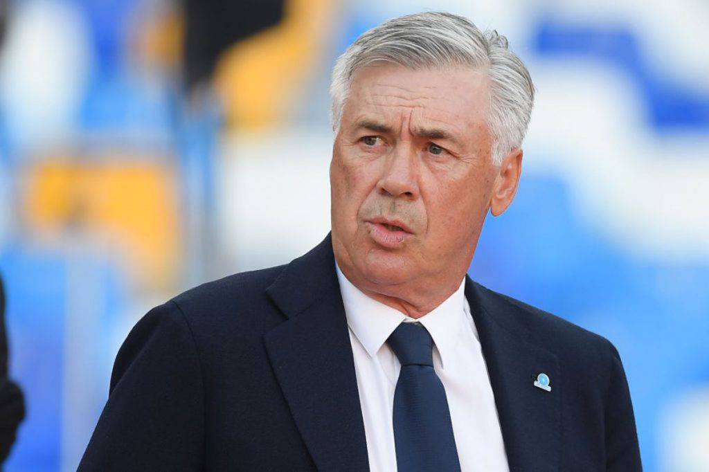 Ancelotti nel post gara contro il Bologna