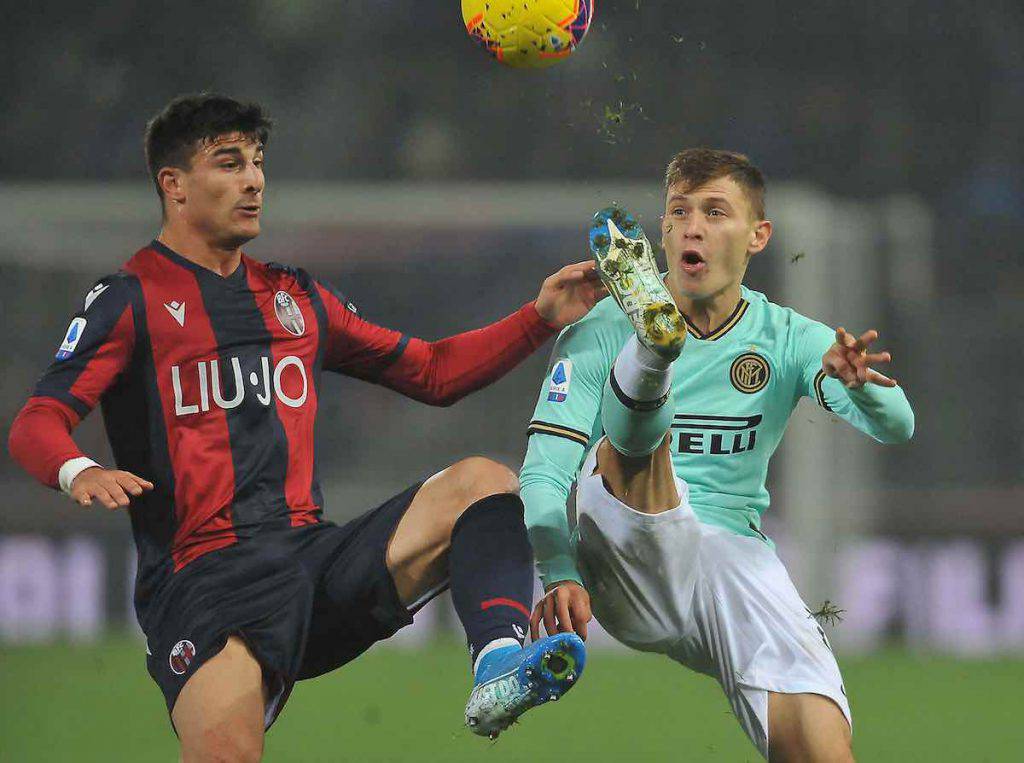 Barella out un mese