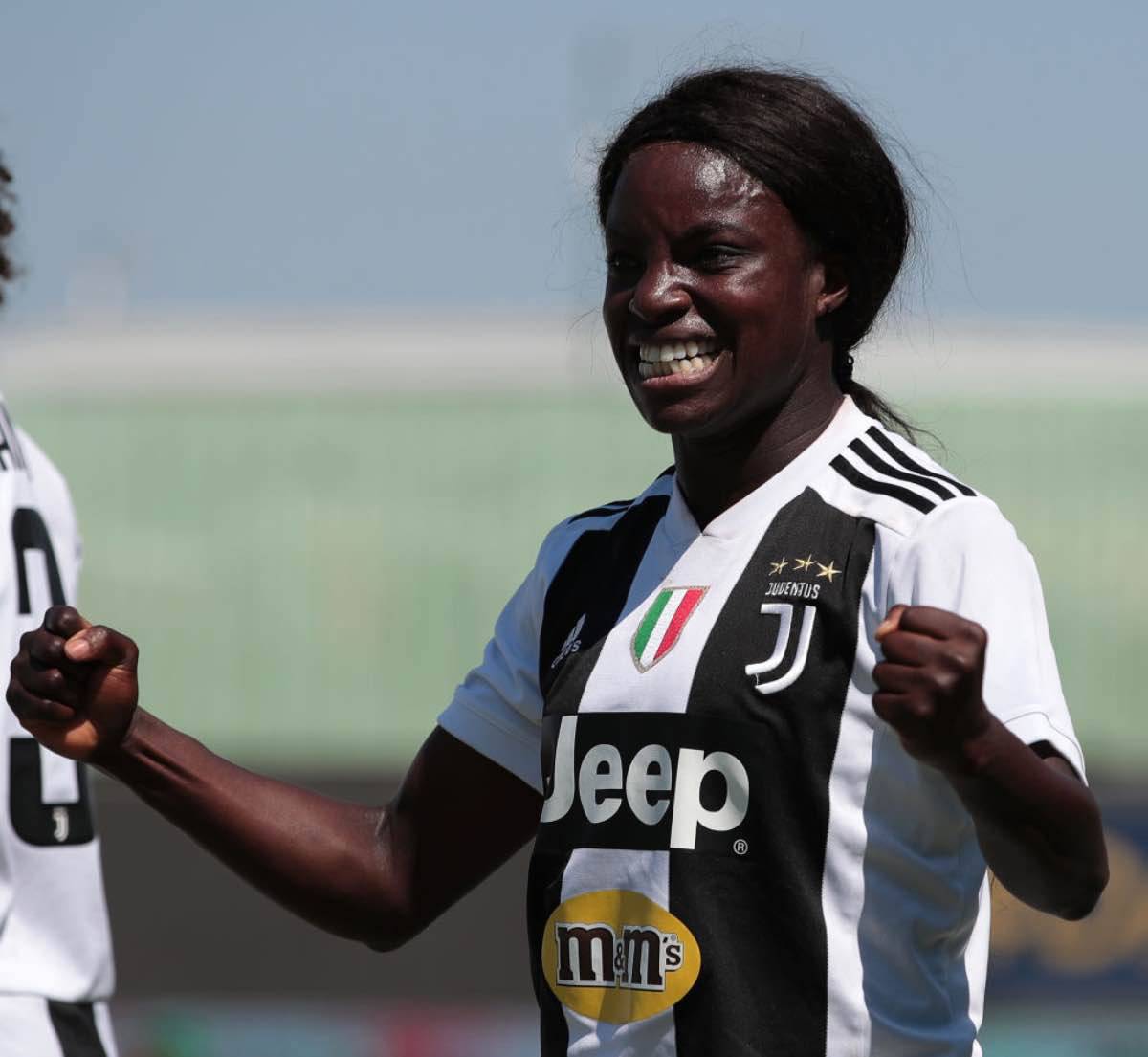 Aluko, dietrofront sul razzismo: “Non lascio la Juve per questo”