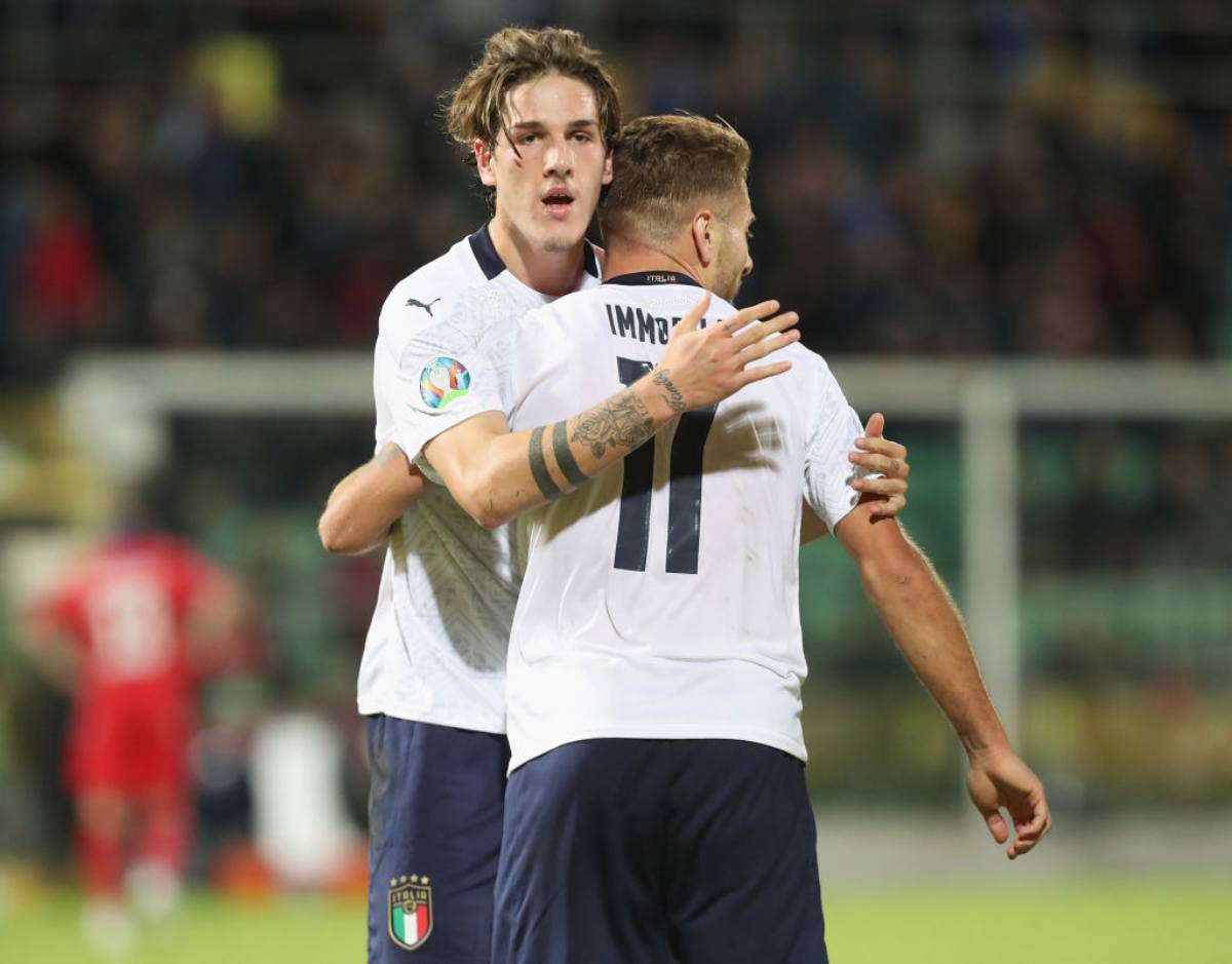 Italia-Armenia 9-1: doppiette Immobile e Zaniolo, goleada da record per gli azzurri