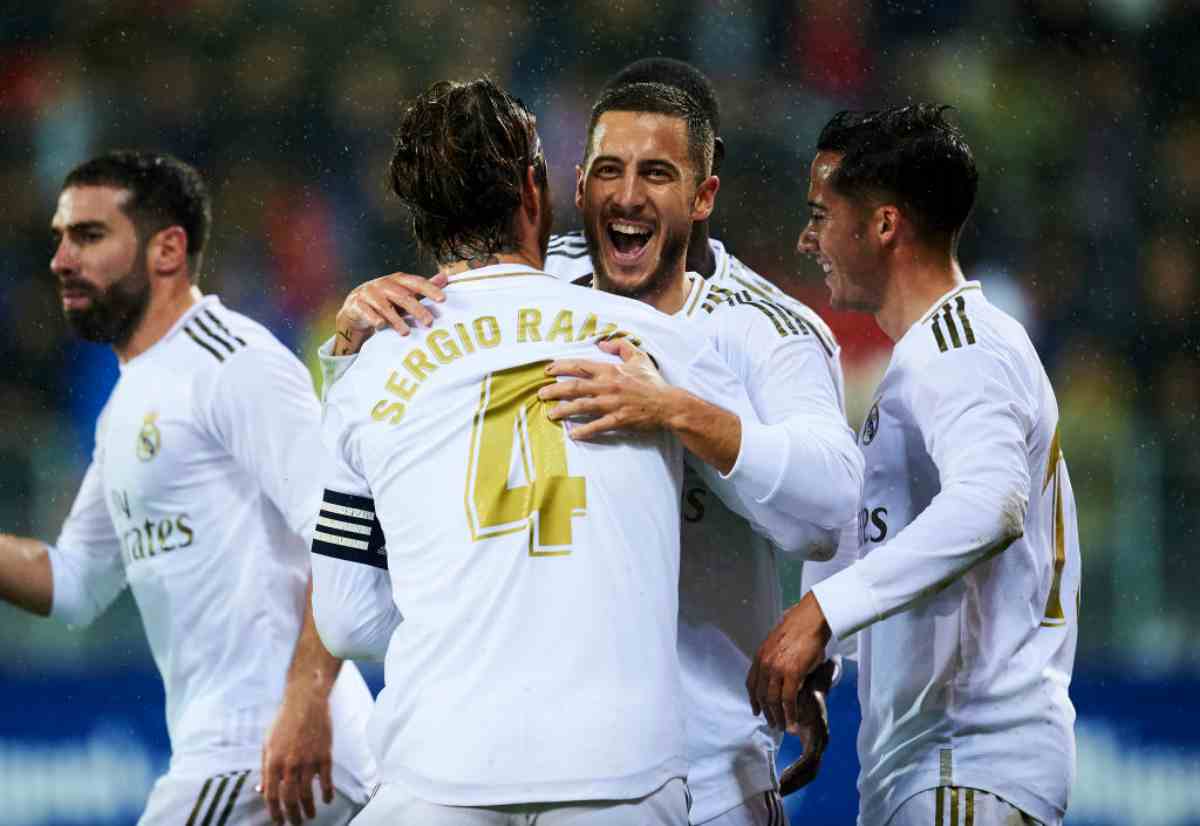 Liga: Real Madrid, che lezione all'Eibar. Doppietta Benzema, superato Puskas