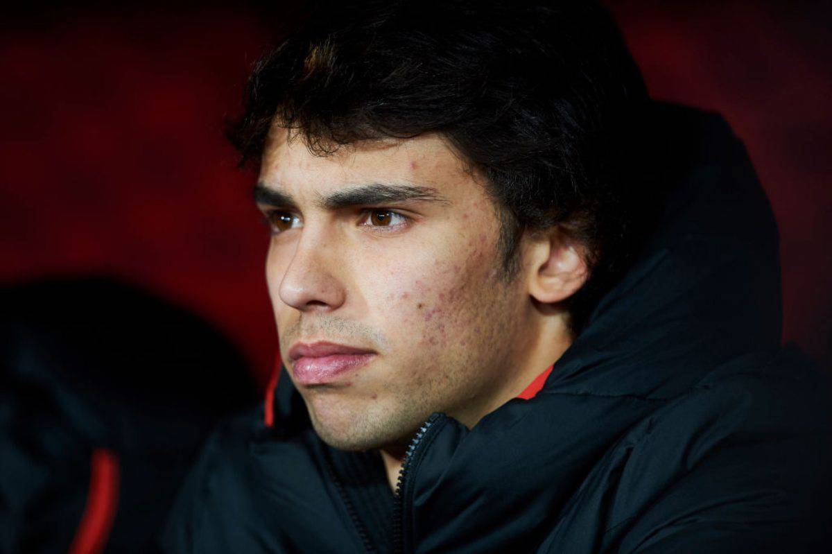 Joao Felix possibile panchina in Juventus-Atletico Madrid 