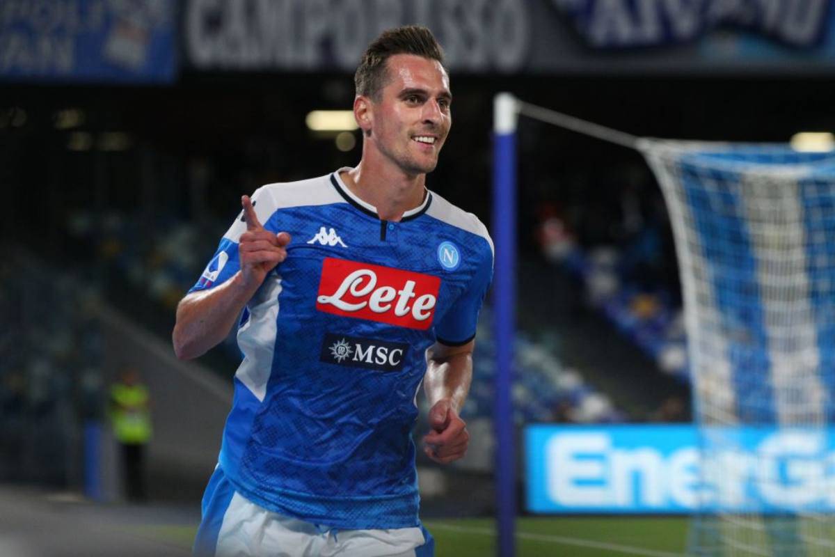 Milik verso il rinnovo con il Napoli