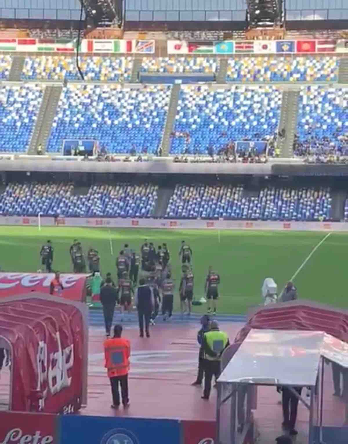 Napoli contestato al San Paolo