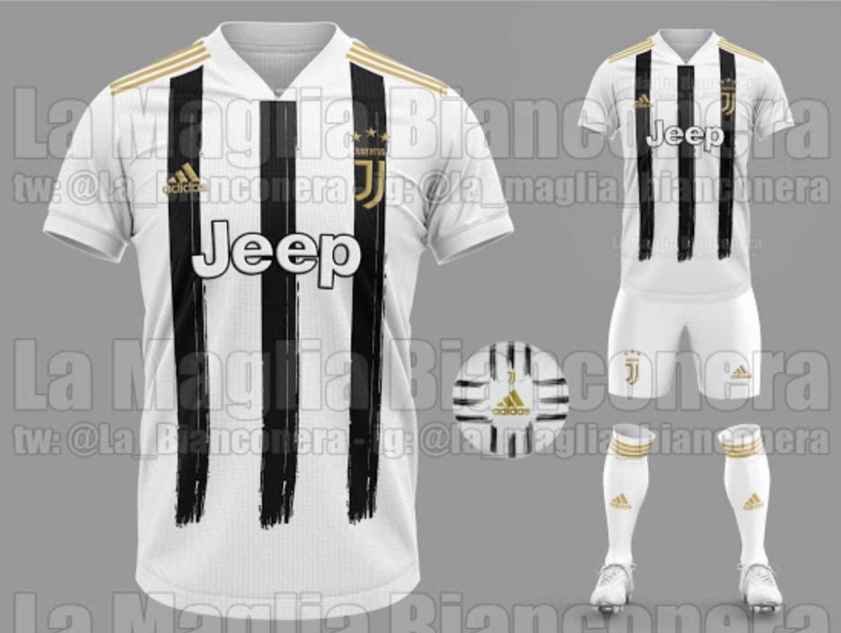 Juventus, la nuova maglia bianconera 2020-21 - FOTO