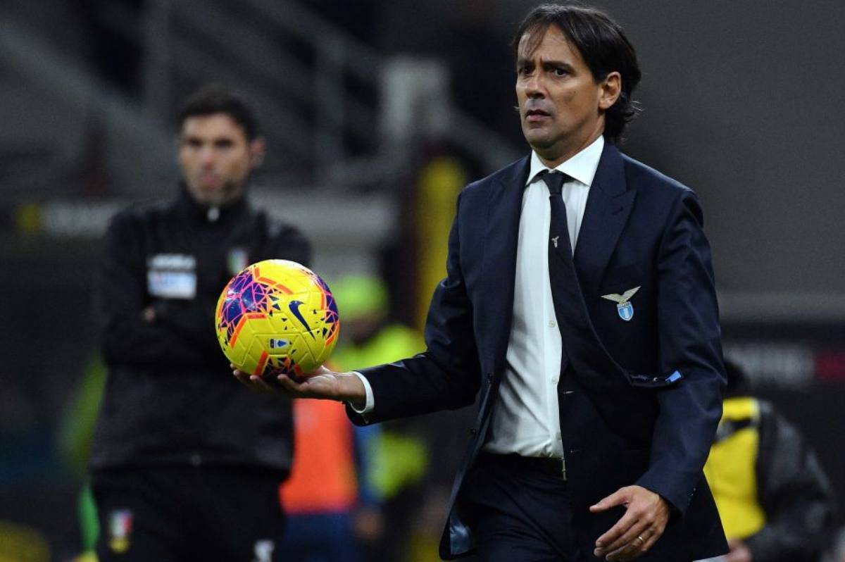 Simone Inzaghi conferenza stampa Lazio Celtic 