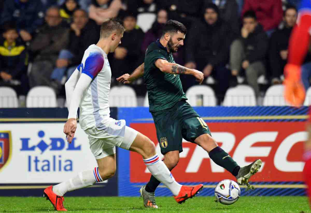 Under 21, Italia-Islanda 3-0: Sottil e Cutrone, tre squilli a Mancini