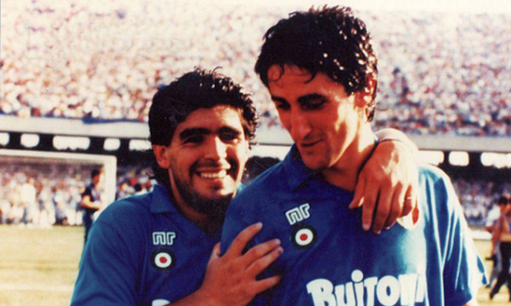 Maradona celebra i trent'anni dallo Scudetto vinto con il Napoli