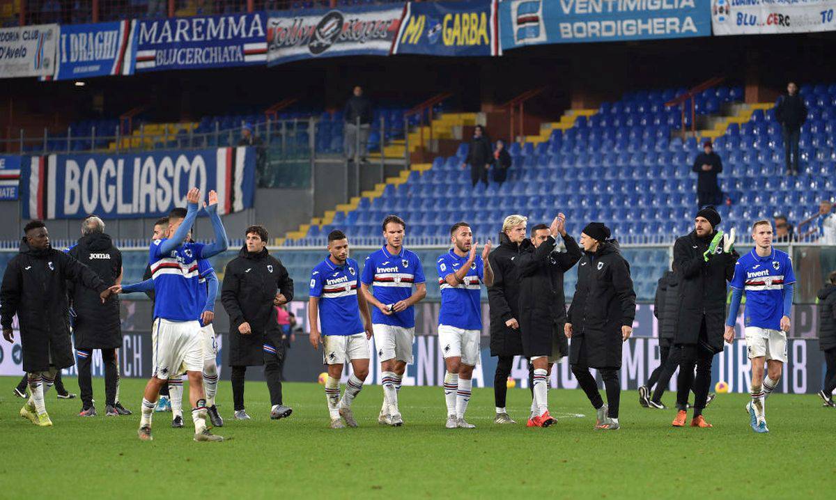 Sampdoria-Udinese si gioca. Ecco il via libera: "Non ci sono problemi"