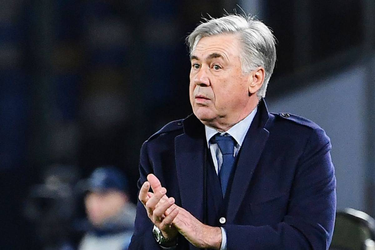 Ancelotti, il saluto al Napoli sui social