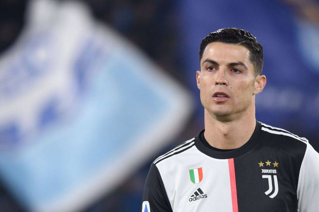 Cristiano Ronaldo su Napoli-Inter