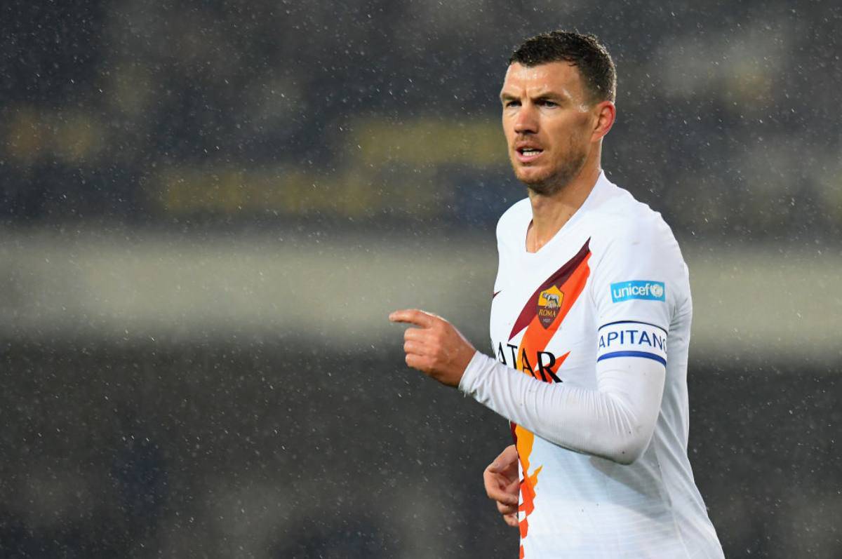 Dzeko, in dubbio per Inter-Roma