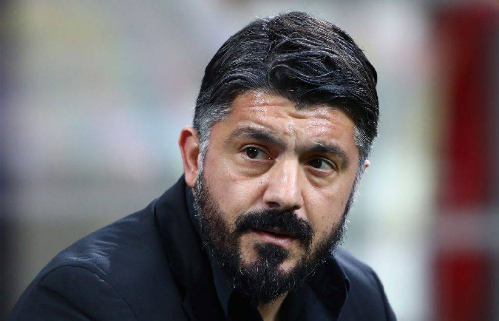 Gennaro Gattuso nel post gara contro la Lazio