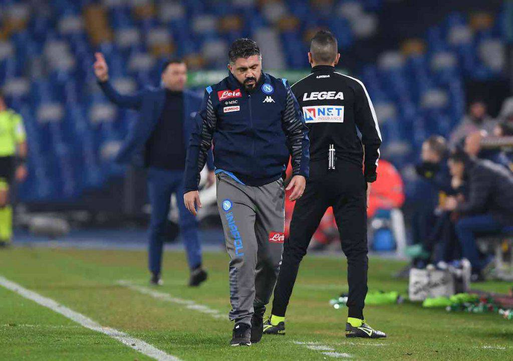 Gattuso nel post partita contro il Parma