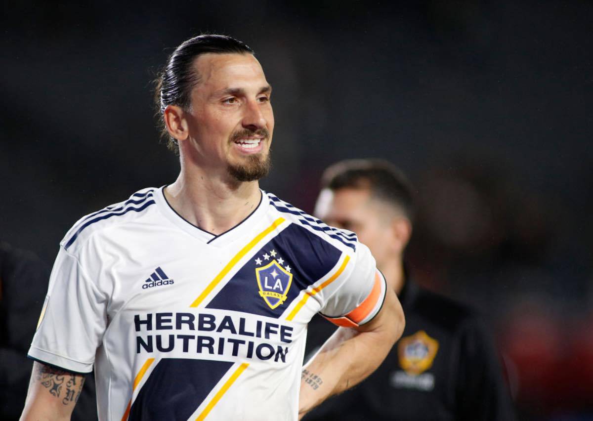 Zlatan Ibrahimovic ai tempi del Galaxy