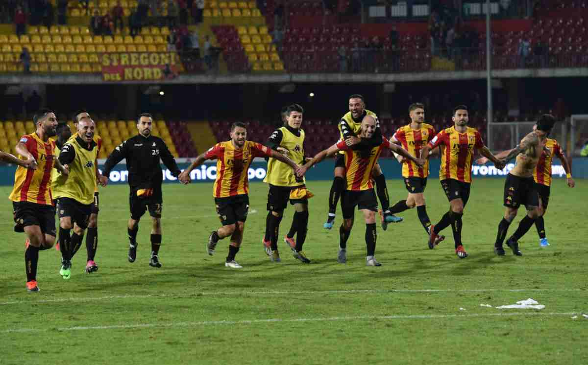 Serie B: corazzata Benevento, piegato l'Ascoli. Settima vittoria di fila e record di punti