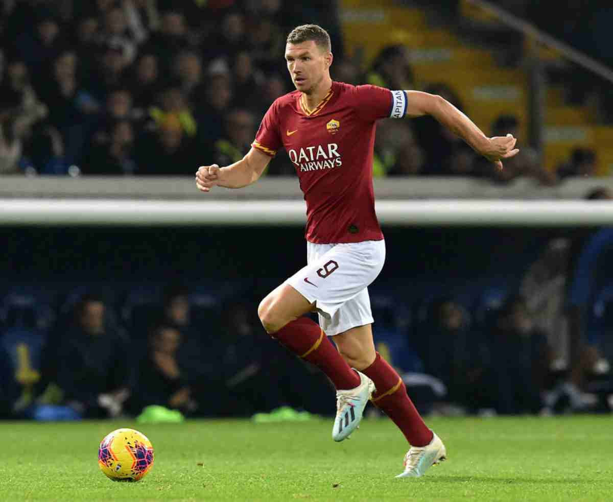 Dzeko ha la febbre, Inter-Roma in dubbio per il bosniaco