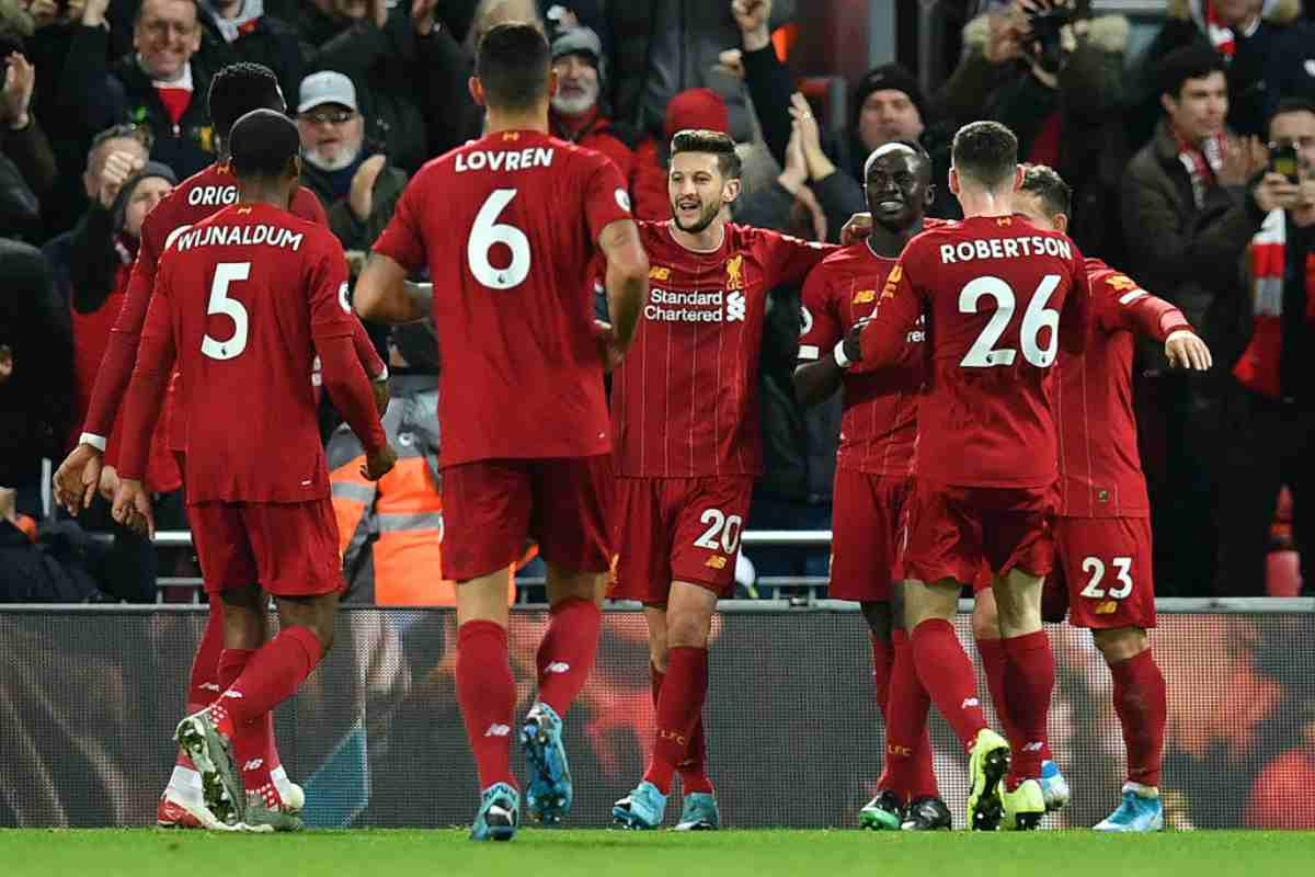 Premier League: il Liverpool ne fa cinque, crolla l'Everton nel derby