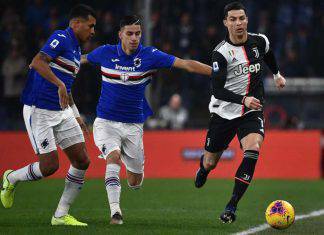 Sampdoria-Juventus 1-2, Dybala e prodezza di Cristiano Ronaldo per il primato bianconero