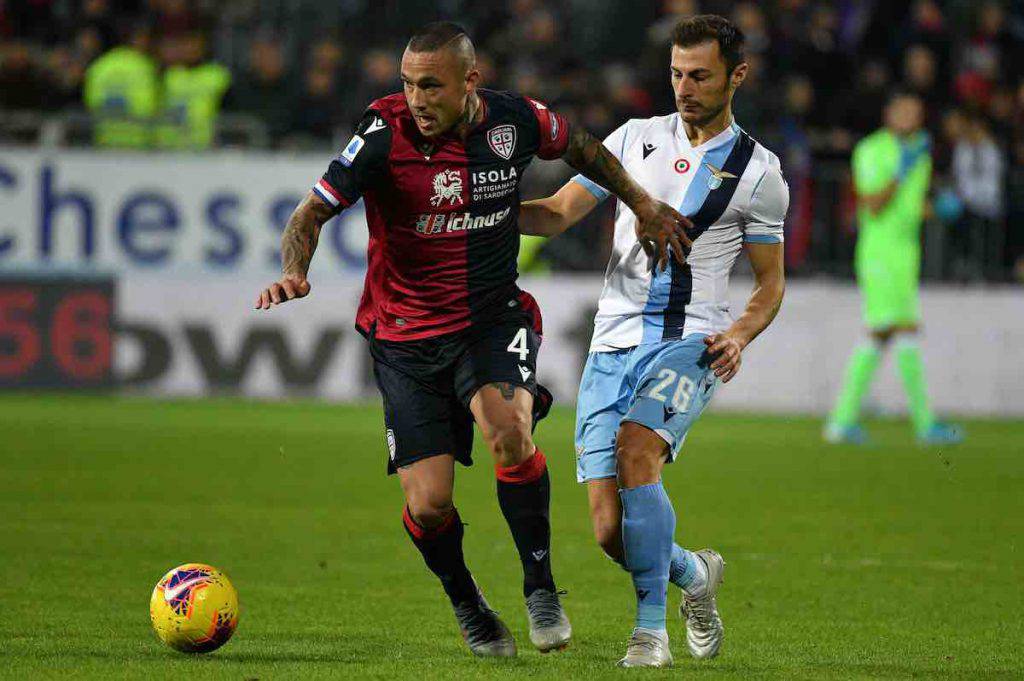 Nainggolan scherza su Cagliari-Lazio