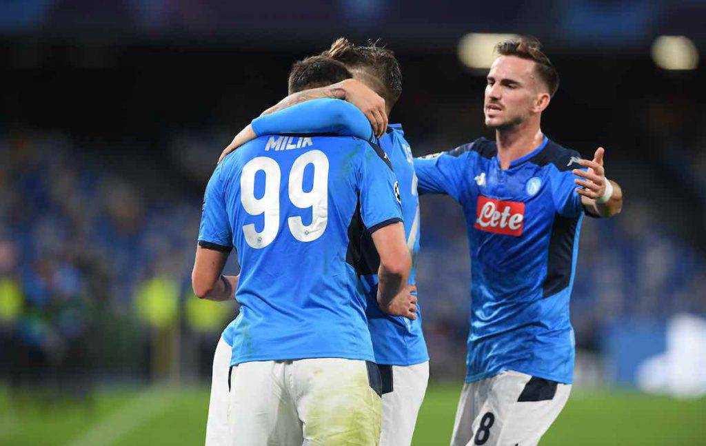 Champions League, highlights Napoli-Genk