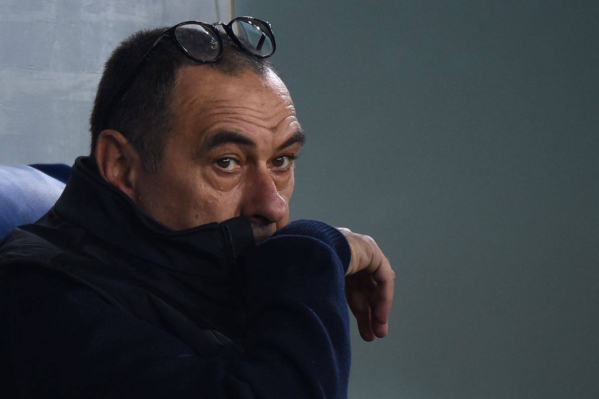 Sarri nel post gara contro la Lazio