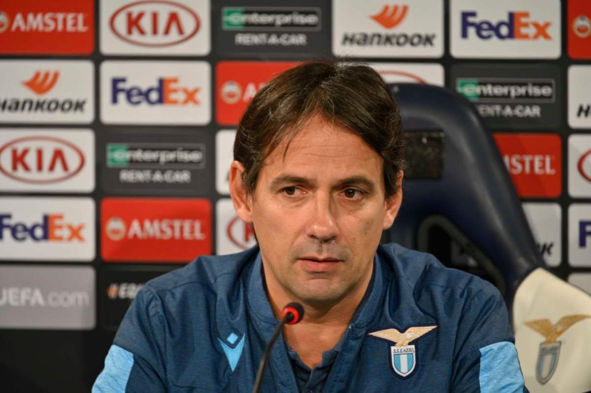 Simone Inzaghi, conferenza stampa Lazio-Juventus