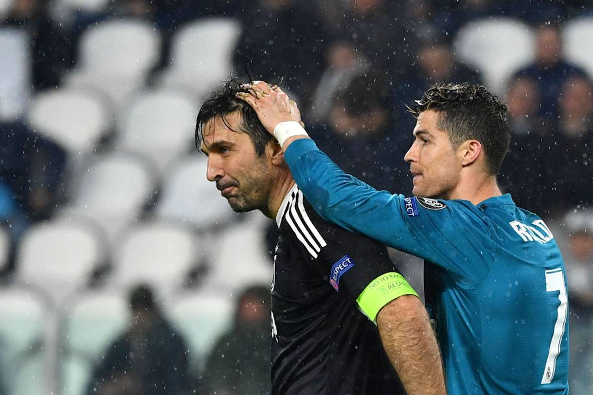 Juventus, Buffon vuole il Real agli ottavi. Cristiano Ronaldo? “Un esempio”