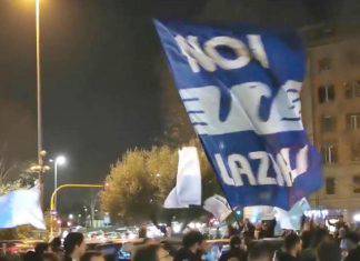 Lazio, alba coi tifosi in festa all'aeroporto per la Supercoppa VIDEO