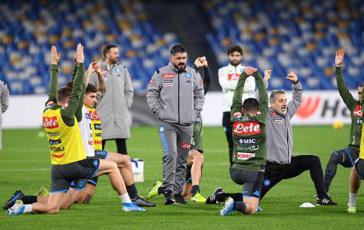 Champions League, Napoli-Barcellona: il commento di Gattuso sul sorteggio