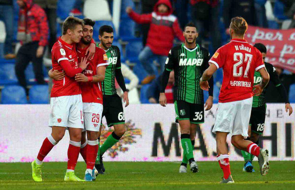 Coppa Italia, highlights Sassuolo-Perugia