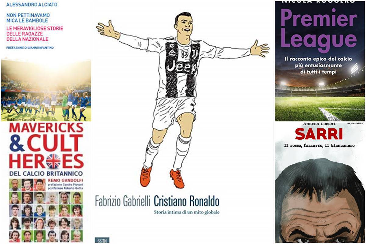 Libri sul calcio, i consigli su cosa leggere durante le feste