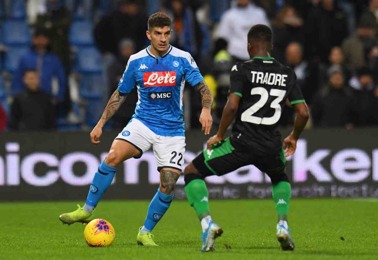 Sassuolo-Napoli, Serie A