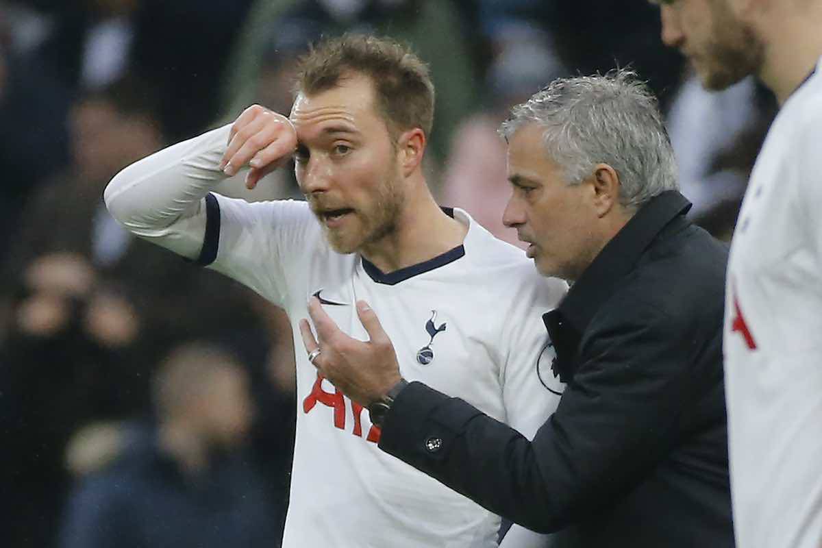 Eriksen ancora in panchina, Inter più vicina