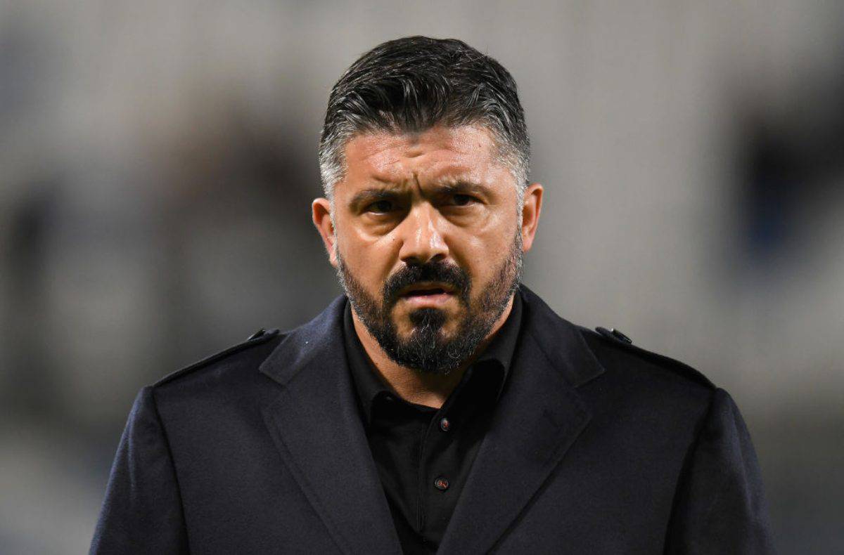 Gattuso in conferenza stampa per Napoli-Inter 